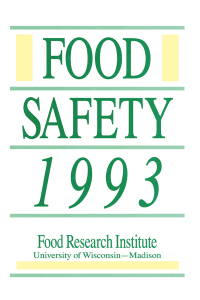 Cover image: Food Safety 1993 1st edition 9780824791568
