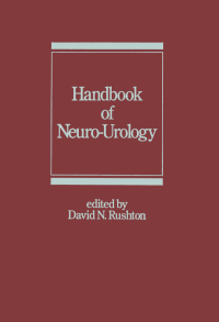 Cover image: Handbook of Neuro-Urology 1st edition 9780824792480
