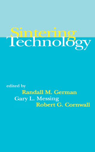 Omslagafbeelding: Sintering Technology 1st edition 9780824797751