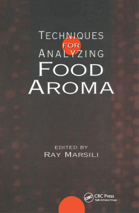 Titelbild: Techniques for Analyzing Food Aroma 1st edition 9780824797881