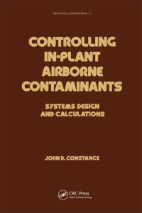Imagen de portada: Controlling In-Plant Airborne Contaminants 1st edition 9780367451912
