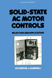 صورة الغلاف: Solid-State AC Motor Controls 1st edition 9780824777289