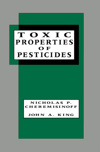 Cover image: Toxic Properties of Pesticides 1st edition 9780367840327