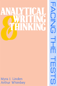 表紙画像: Analytical Writing and Thinking 1st edition 9780805806489