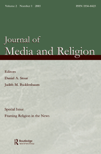 Cover image: Framing Religion in the News 1st edition 9780367089108