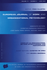 Imagen de portada: Conflict in Organizations: Beyond Effectiveness and Performance 1st edition 9780367109066