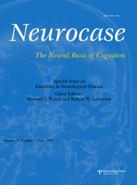 Cover image: Emotions in Neurological Disease 1st edition 9780367109080