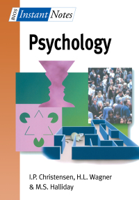 Cover image: BIOS Instant Notes in Psychology 1st edition 9780367092467