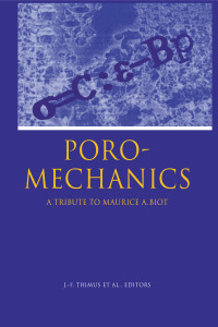 Cover image: Poromechanics 1st edition 9789058090034