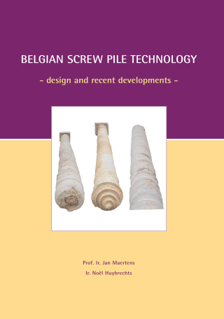 Cover image: Belgian Screw Pile Technology 1st edition 9789058095787