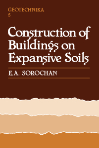 Imagen de portada: Construction of Buildings on Expansive Soils 1st edition 9789061911159