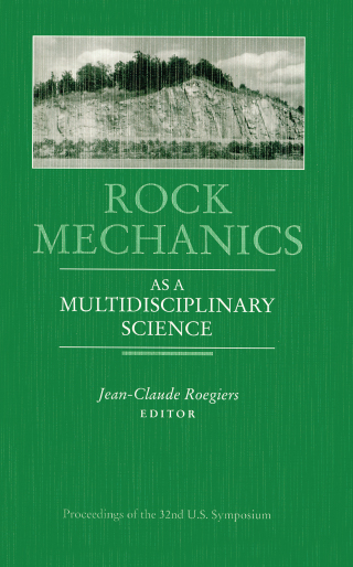 Cover image: Rock Mechanics as a Multidisciplinary Science 1st edition 9789061911944