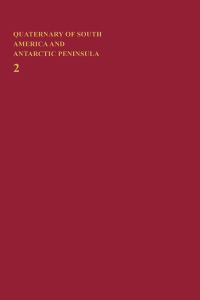 Cover image: Quaternary of South America and Antarctic Peninsula 1st edition 9789061915423