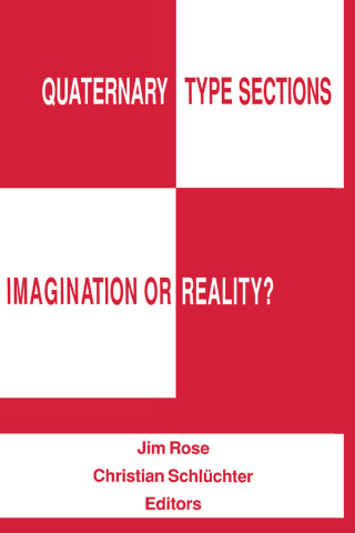 Imagen de portada: Quaternary Type Sections: Imagination or Reality? 1st edition 9789061917342