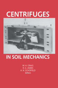 صورة الغلاف: Centrifuges in Soil Mechanics 1st edition 9789061918004