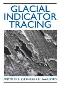 Imagen de portada: Glacial Indicator Tracing 1st edition 9789061918578