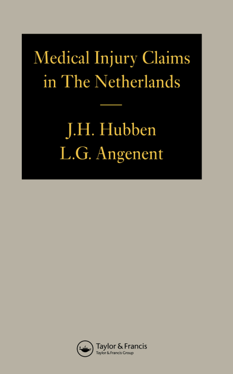 Medical Injury Claims in the Netherlands 1980-1990, 1st Edition - FULL INSTANT DOWNLOAD | PDF DOCX EPUB