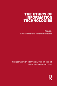 Cover image: The Ethics of Information Technologies 1st edition 9781472431745