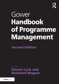 Titelbild: Gower Handbook of Programme Management 2nd edition 9781472445773