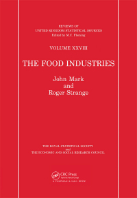表紙画像: Food Industries 1st edition 9780412356605