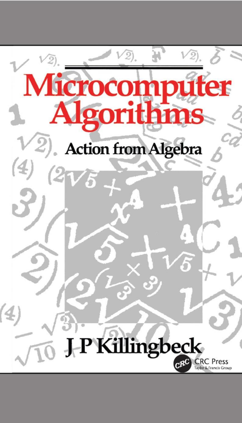 Microcomputer Algorithms - 1st Edition (eBook)