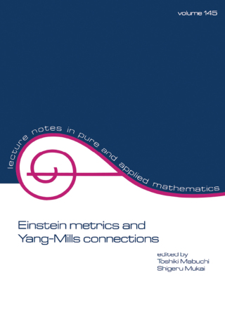 Cover image: Einstein Metrics and Yang-Mills Connections 1st edition 9780824790691