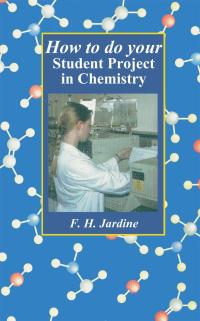 Imagen de portada: How to do your Student Project in Chemistry 1st edition 9780412583605