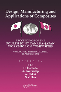 Imagen de portada: Fourth Canada-Japan Workshop on Composites 1st edition 9780849315343