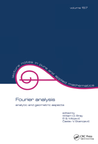 Imagen de portada: Fourier Analysis 1st edition 9780824792084