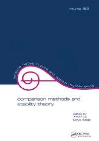 Imagen de portada: Comparison Methods and Stability Theory 1st edition 9781138413320