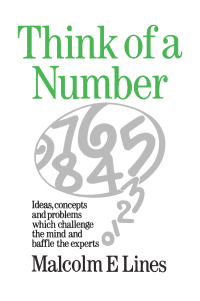 Imagen de portada: Think of a Number 1st edition 9780852741832