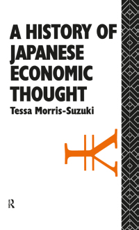 表紙画像: History of Japanese Economic Thought 1st edition 9781138437067