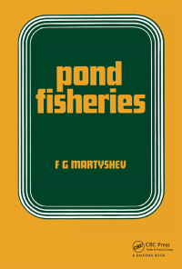 Cover image: Pond Fisheries 1st edition 9781138440715