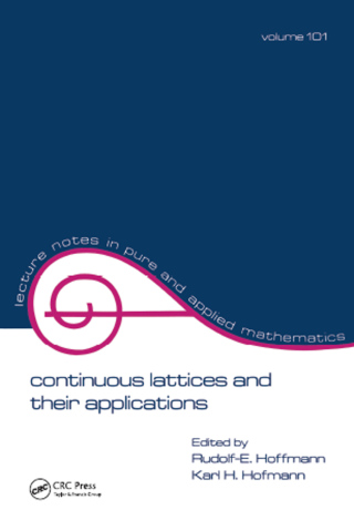 Immagine di copertina: Continuous Lattices and Their Applications 1st edition 9781138441859