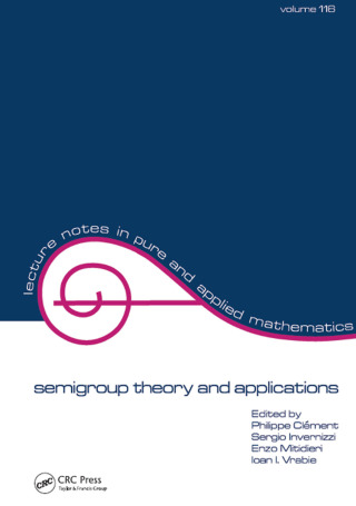 Cover image: semigroup theory and applications 1st edition 9780824780883
