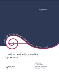 Imagen de portada: mathematical population dynamics 1st edition 9780824784249