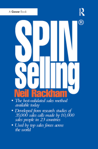 Cover image: SPIN® -Selling 1st edition 9781032621425