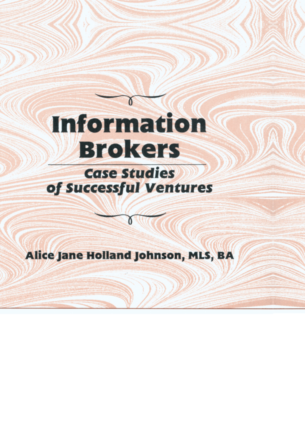 Information Brokers  1st Edition eBook Rental