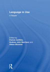 Cover image: Language in Use 1st edition 9780415442053