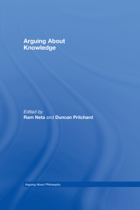 Cover image: Arguing About Knowledge 1st edition 9780415448390