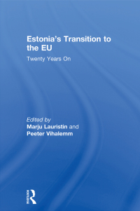 Cover image: Estonia's Transition to the EU 1st edition 9781138968981