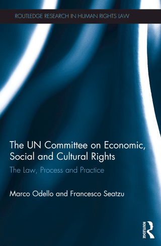 Immagine di copertina: The UN Committee on Economic, Social and Cultural Rights 1st edition 9780415582353