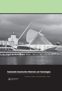 Cover image: Sustainable Construction Materials and Technologies 1st edition 9780415446891