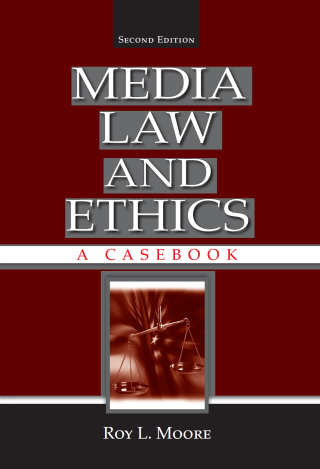 Cover image: Media Law and Ethics 2nd edition 9780805850826