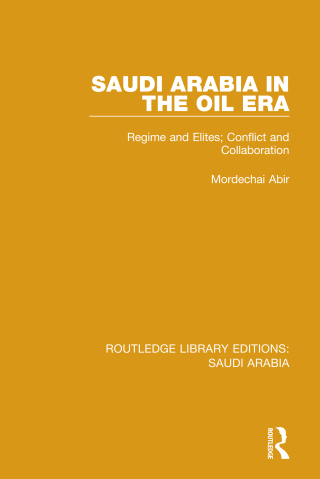 Cover image: Saudi Arabia in the Oil Era (RLE Saudi Arabia) 1st edition 9781138846333