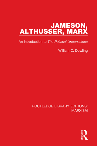 Imagen de portada: Jameson, Althusser, Marx 1st edition 9781138900608