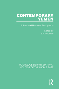 Cover image: Contemporary Yemen 1st edition 9781138922327