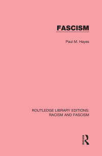 Titelbild: Fascism 1st edition 9781138938373