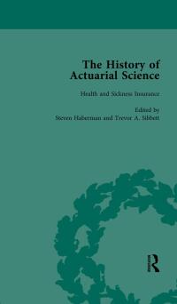 Imagen de portada: The History of Actuarial Science IX 1st edition 9781138646773
