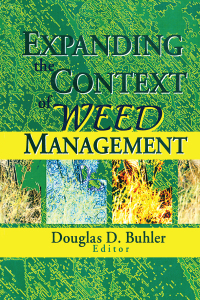 Cover image: Expanding the Context of Weed Management 1st edition 9781560220633